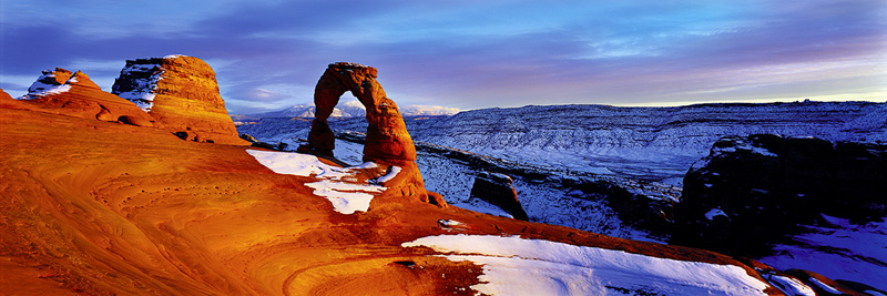 DELICATE ARCH SUNSET